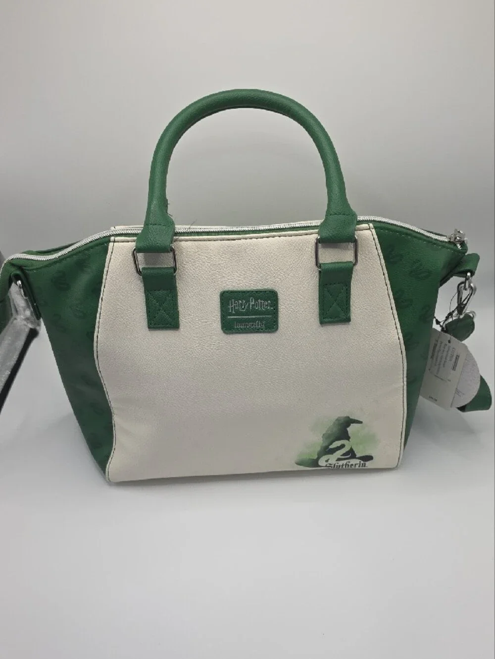 Loungefly Harry Potter Slytherin Satchel Crossbody Bag